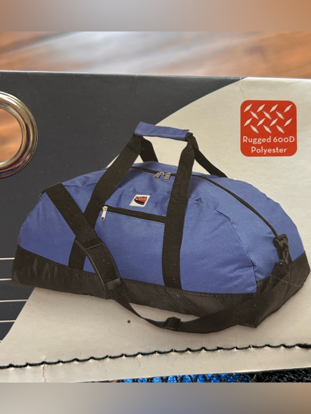 NWT Glacier’s Edge 23” Blue Duffle Bag